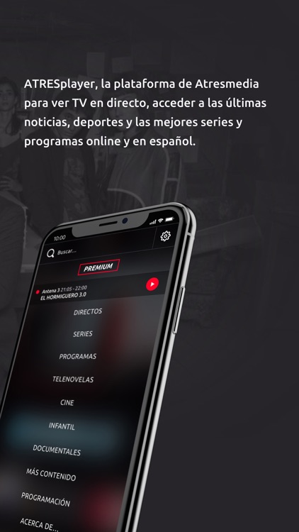 ATRESplayer. Series y Noticias