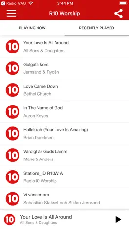 Game screenshot Radio 10 Worship apk