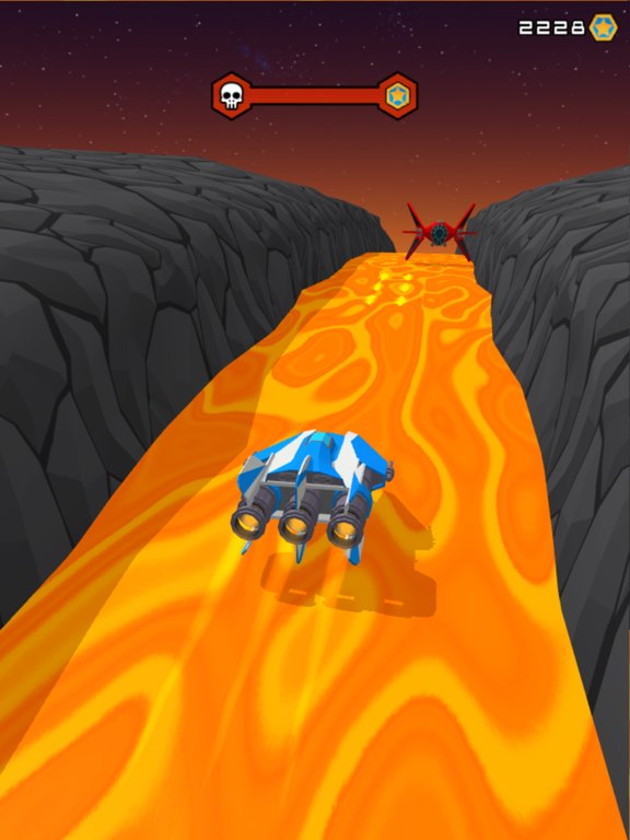Trench Runner - Space race! screenshot 4