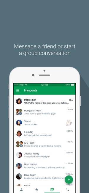 Hangouts On The App Store