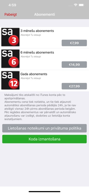 Sporta Avīze(圖2)-速報App