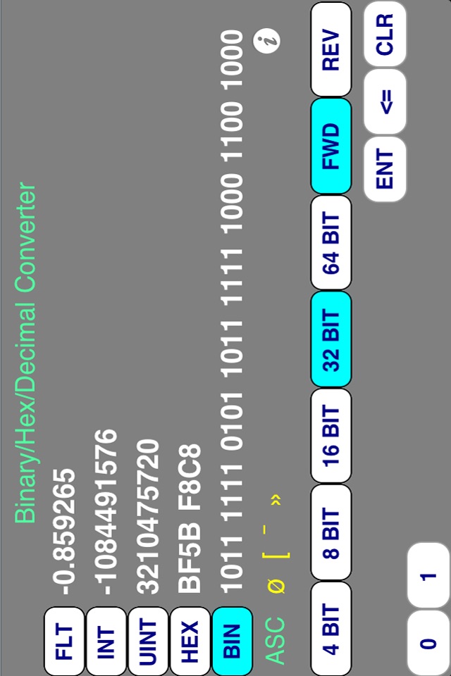 iConvert Hex Decimal Binary screenshot 4