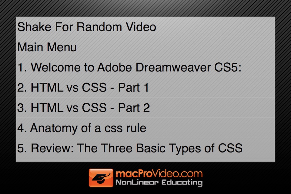 Exploring CSS for Dreamweaver screenshot 3