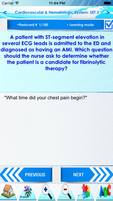 How to cancel & delete NCLEX Cardiovascular & Hemato. from iphone & ipad 4