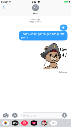 Funny Pirates Stickers(圖1)-速報App