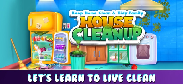 Tidy Girl House Cleaning Game(圖5)-速報App