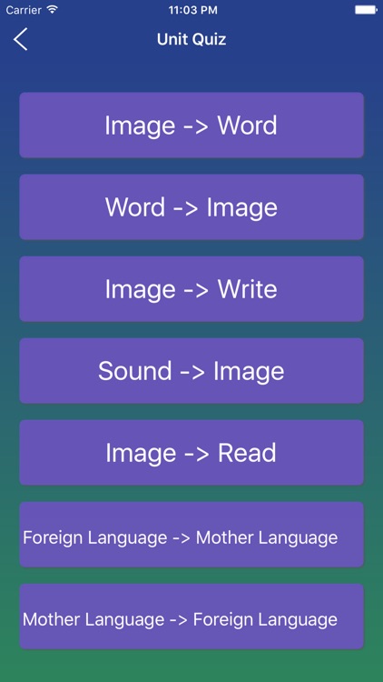 Italian Word Flashcards Learn screenshot-4
