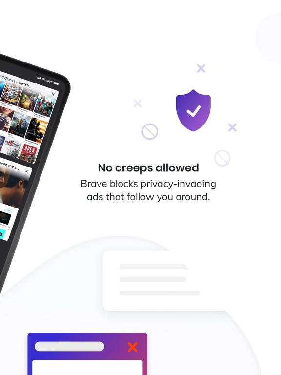 Brave Private Browser & VPN screenshot