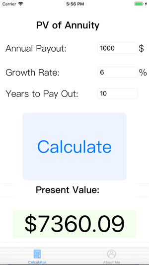 Present Value of Annuity(圖1)-速報App