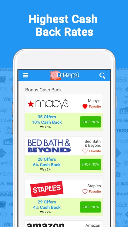 BeFrugal Cash Back & Coupons screenshot-3