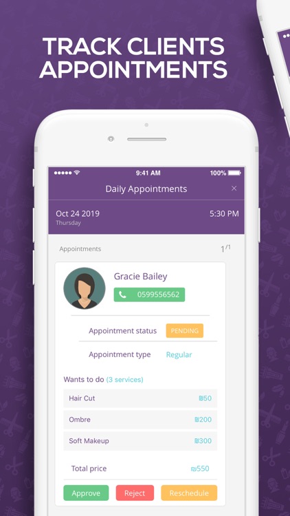 Salon Admin-Salon Management screenshot-4