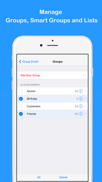 How to cancel & delete Group Email Pro from iphone & ipad 4