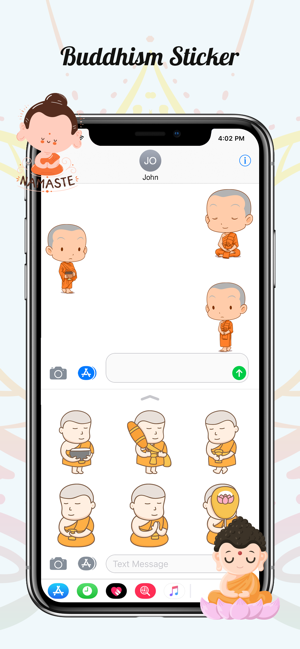 Buddhism Stickers & Emoji(圖5)-速報App