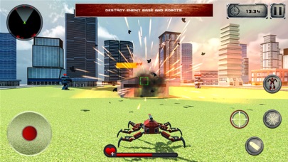Spider Hero Robot War Game screenshot 2