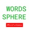 Calmly listen to the music while unscrambling the words by rotate the word sphere to right perspective and see for yourself the meaningful message you've just uncovered