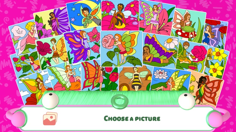Fairies Coloring Book + screenshot-0