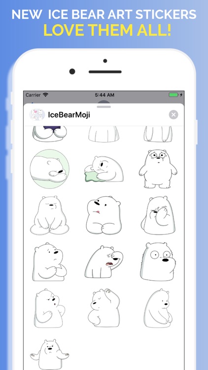 IceBearMoji - Stickers Pack screenshot-4