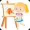 Learning games for Kids Draw, age 2-8 which give kids a opportunity to explore the creative process of visual art