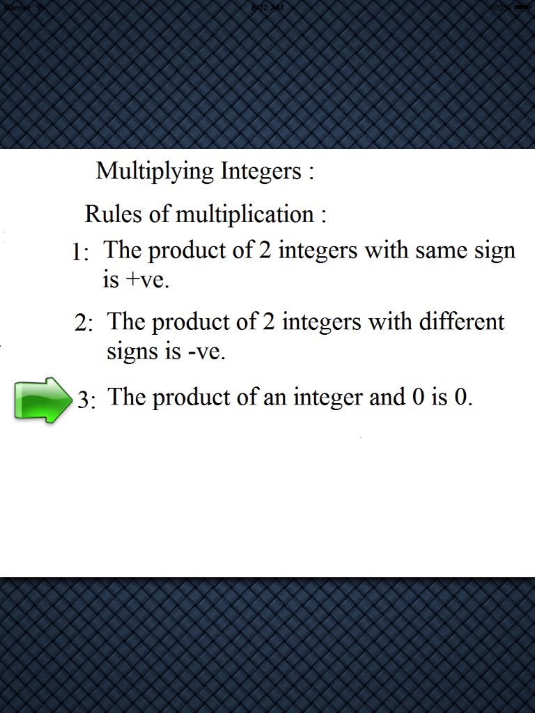 Integers For Pre-Algebra screenshot 2