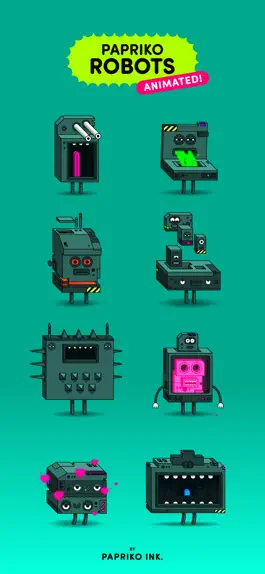 Game screenshot PAPRIKO Robots apk