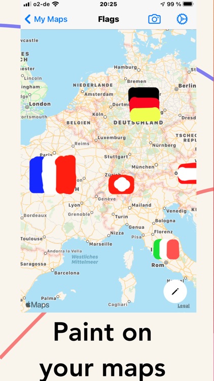 MapDraw: Draw on maps