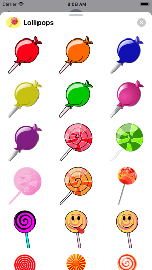 Sweet Lollipop Stickers(圖1)-速報App