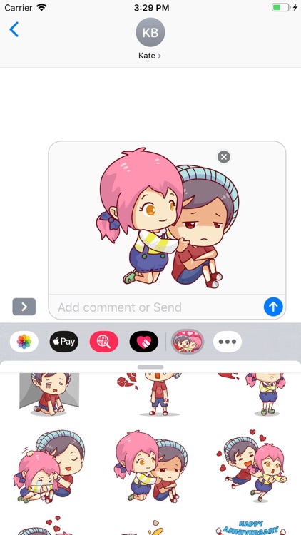 Story Love Stickers Pack screenshot-9