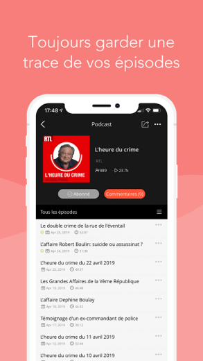 Podbean Podcast App & Player capture d'écran 3