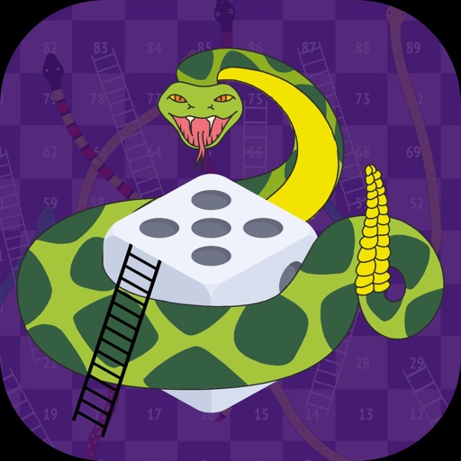 Snakes & Ladders -A Board Game Icon