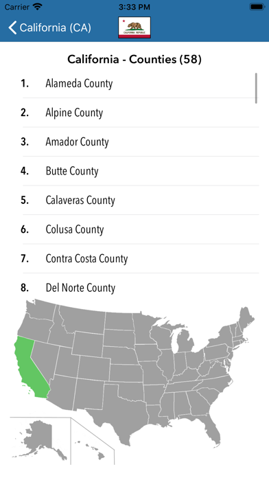 How to cancel & delete US States Flags Seals Quiz from iphone & ipad 3