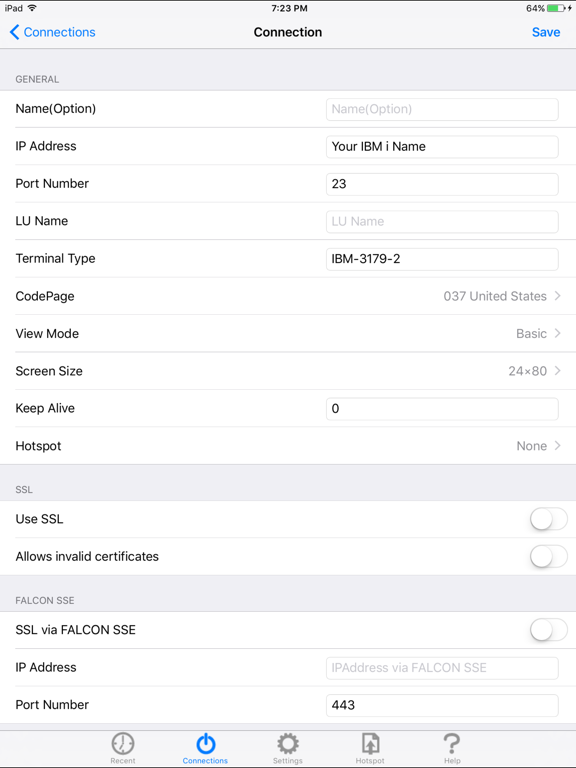 Screenshot #4 pour FALCON 5250 for iPad