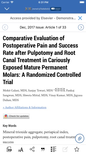 JOE: Journal of Endodontics(圖4)-速報App