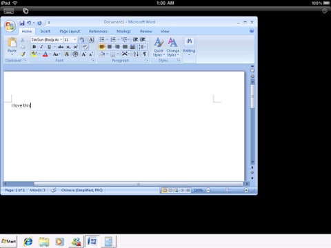 Скриншот из Connect to PC