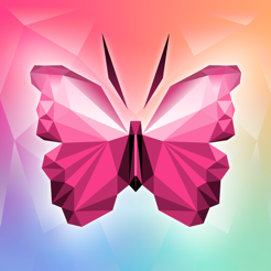 ‎Low Poly - Coloring Artbook