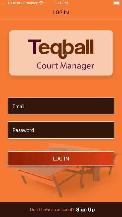 Teqball Court Manager