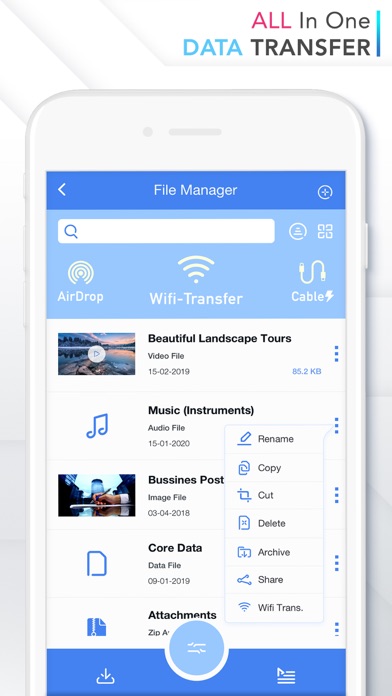 X File Manager screenshot 4