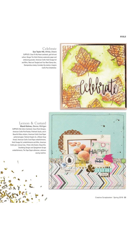 Creative Scrapbooker Magazine screenshot-3
