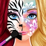 Face Paint Party Girls Salon