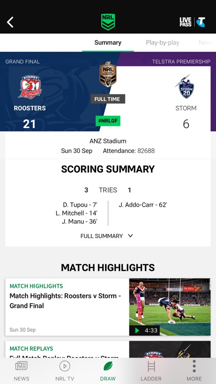 NRL Official App screenshot-5