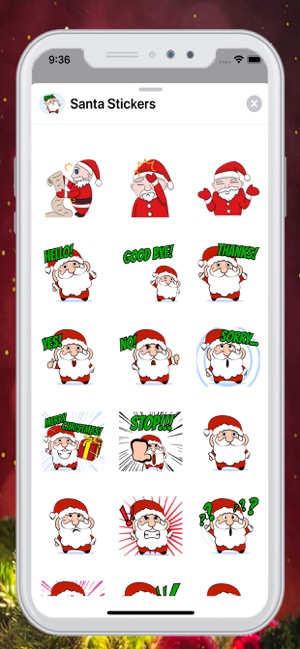 Merry Christmas Santa Stickers(圖1)-速報App