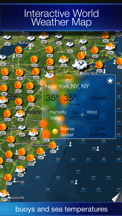 Buoy Finder NOAA NDBC screenshot1