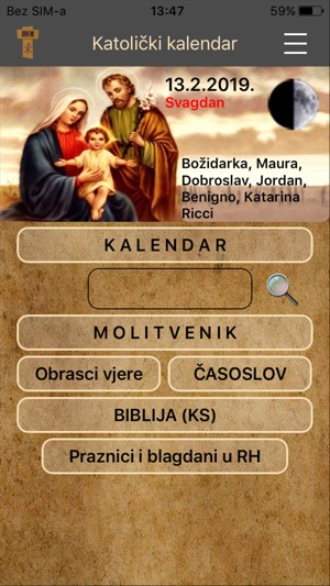 Katolički molitvenik+kalendar(圖1)-速報App