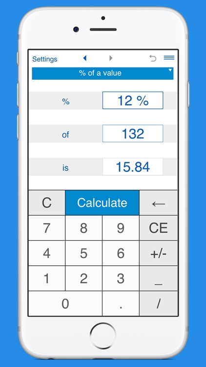 Smart Percentage Calculator screenshot-0