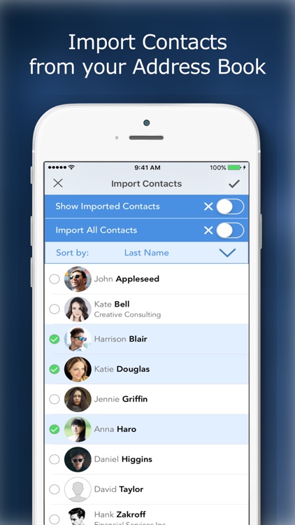 Contacts Easy and Elegant screenshot-3