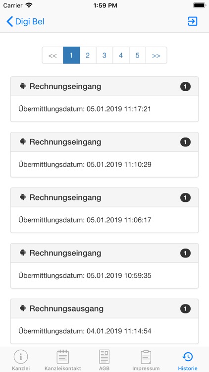 KrDi digitale Belege screenshot-3