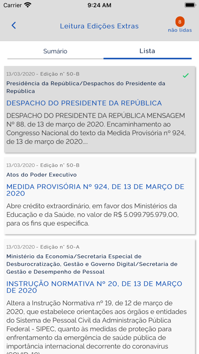 Diário Oficial da União (DOU) screenshot 4