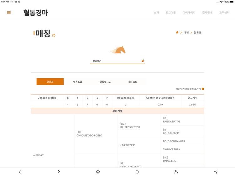 혈통경마 screenshot-3