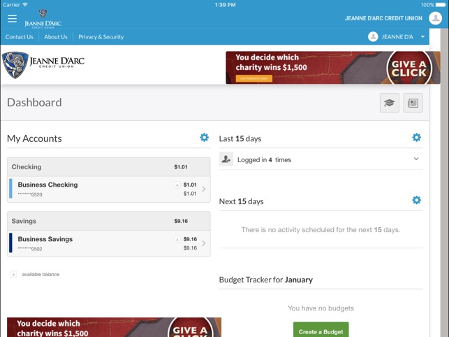 Jeanne D Arc Cu Mobile Banking On The App Store