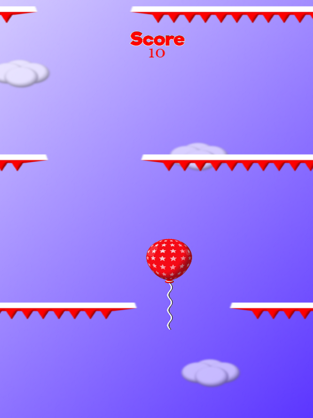 Balloon Tilt Lite, game for IOS