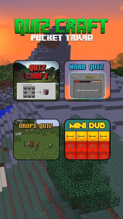 QuizCraft For Minecraft Pocket